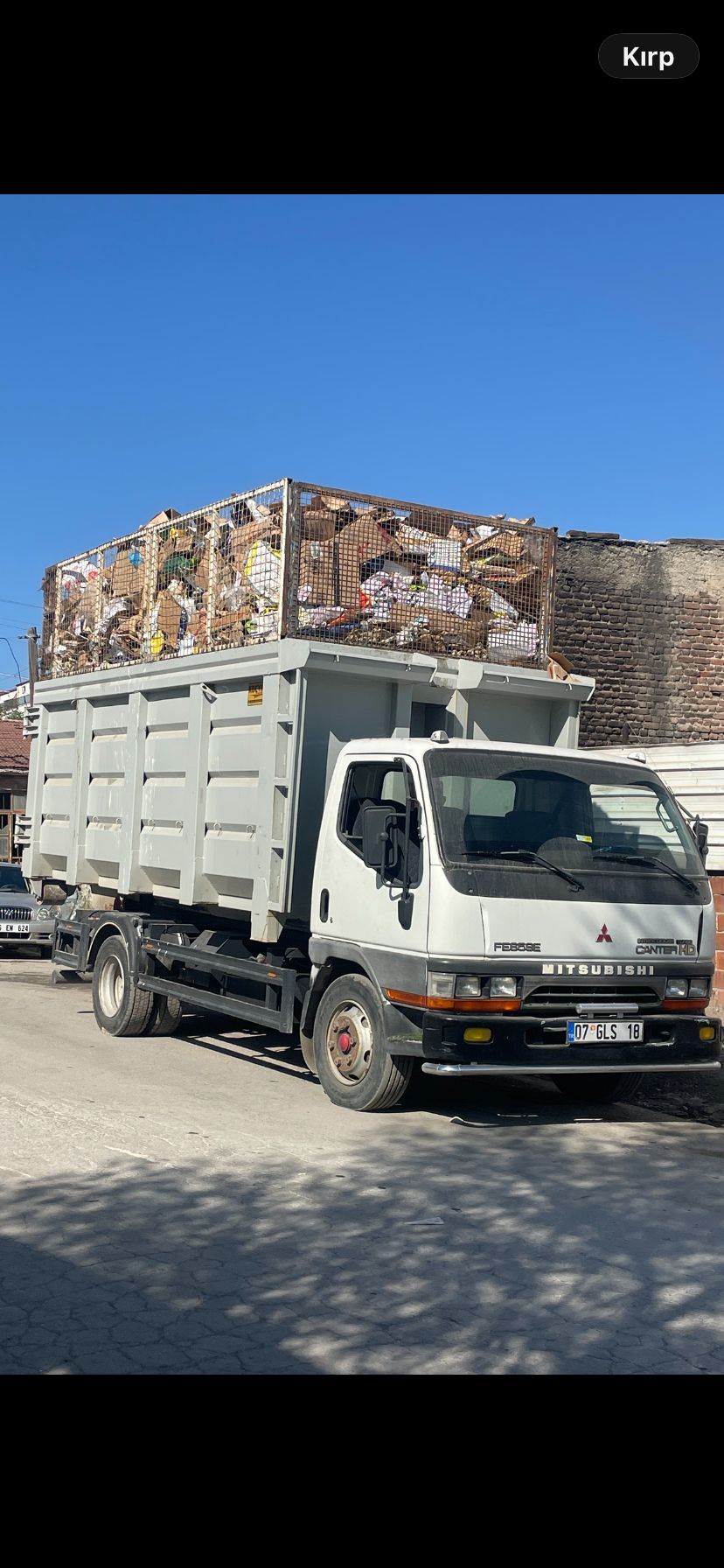 Esay Geri Dönüşüm toplama kamyonu